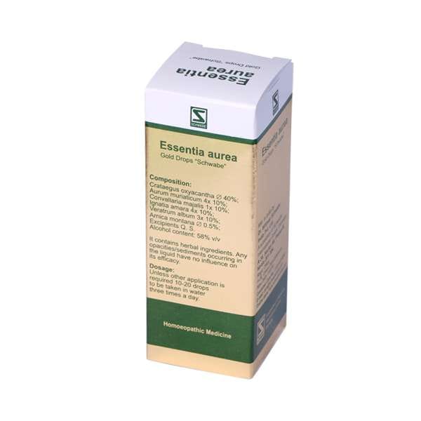 Dr. Willmar Schwabe Essentia Aurea Gold Drops Homeopathic Formula