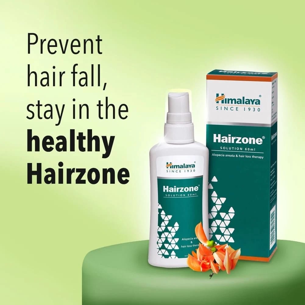 Himalaya Hairzone Hair Growth Solution for Healthy Scalp 60ml