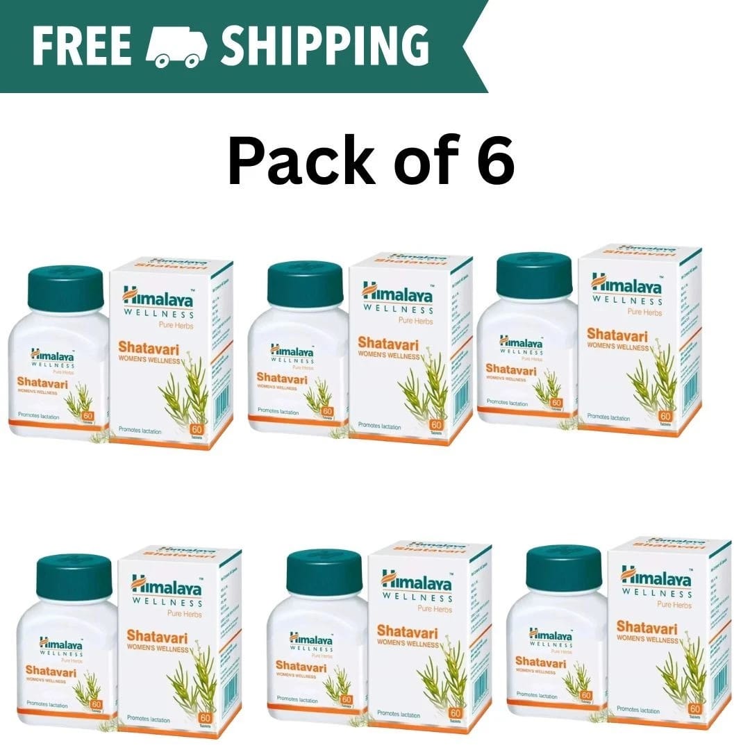 Himalaya Shatavari Herbal Supplement 60 Tablets for Women