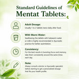 Himalaya Mentat Herbal Brain & Memory Support Tablets 60 Count