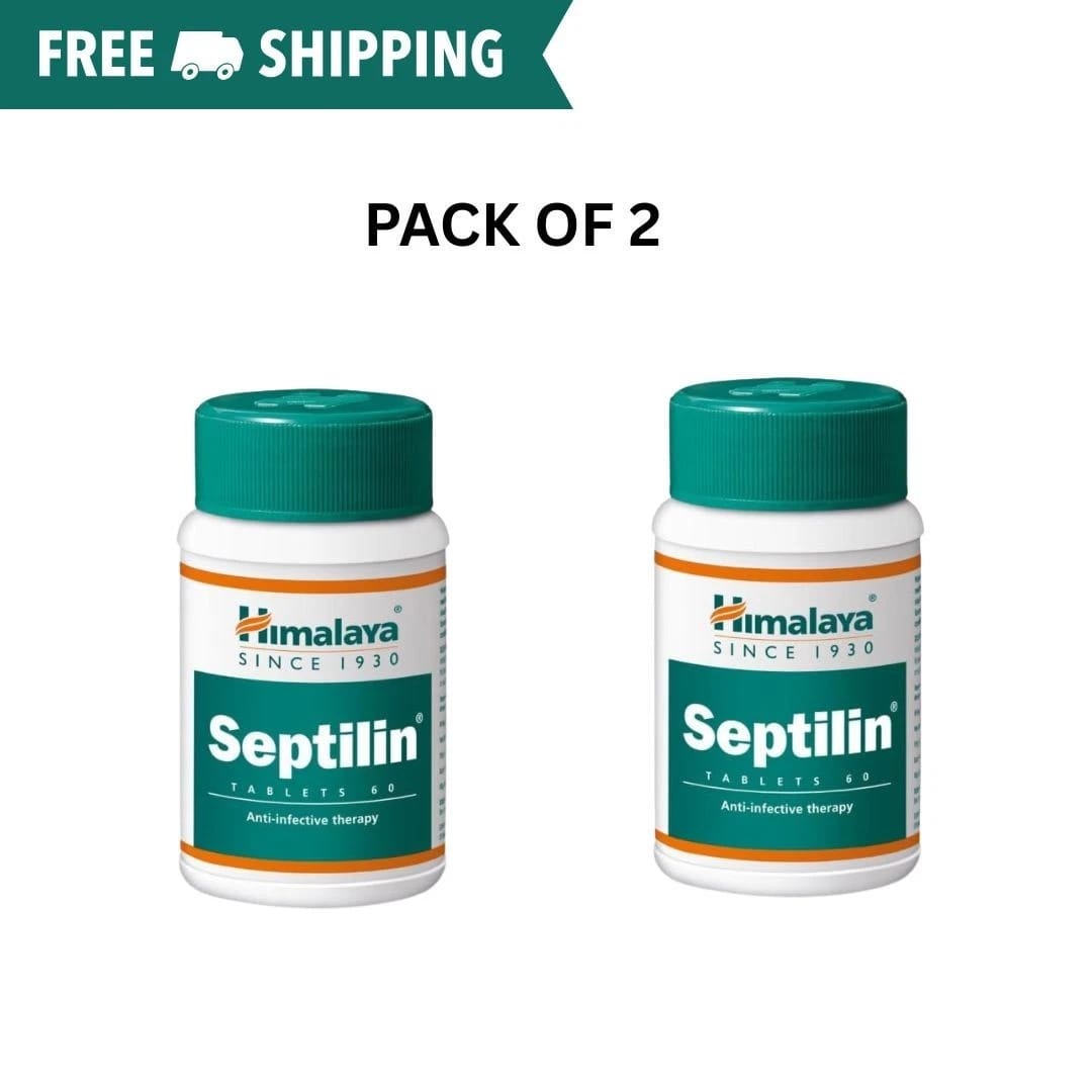 Himalaya Septilin Tablets 60 for Daily Immune System Support