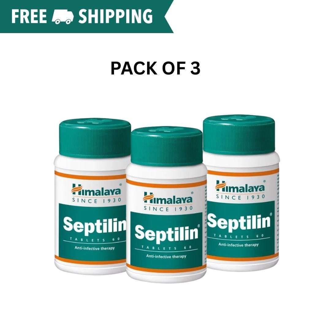 Himalaya Septilin Tablets 60 for Daily Immune System Support
