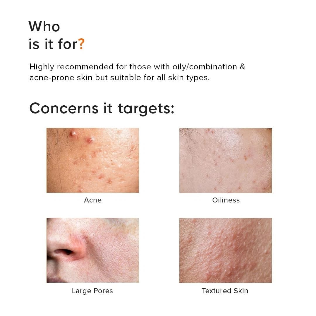 Minimalist 2% + LHA Salicylic Acid Face Wash for Oily Skin 100ml