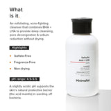 Minimalist 2% + LHA Salicylic Acid Face Wash for Oily Skin 100ml