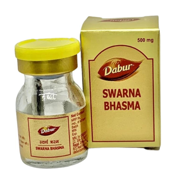 Dabur Swarna Bhasma 500mg – Ayurvedic Gold Preparation