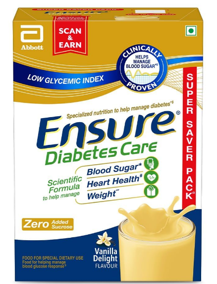 Ensure Diabetes Care Vanilla 950g | Manage Blood Sugar