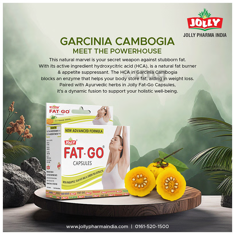 Jolly Fat Go Slimming Capsules & Syrup Combo Pack 120+250ml