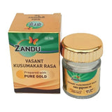 Zandu Vasant Kusumakar Ras Tablets for Wellness (30 Tabs)