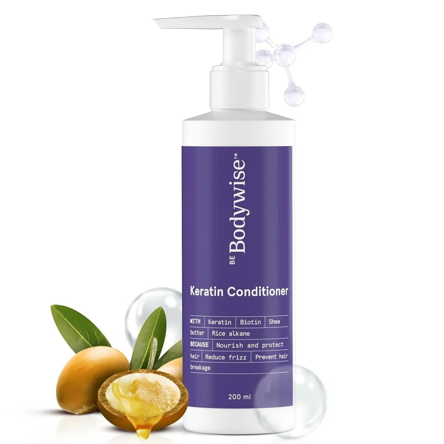 BeBodywise Keratin Conditioner - 200 ml