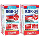Aimil BGR 34 Tablets for Sugar Control 100 Tabs (Pack of 2)