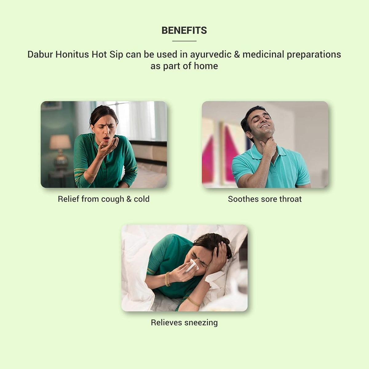 Dabur Honitus Hot Sip Ayurvedic Kaadha 30 sachet + FREE SHIPPING