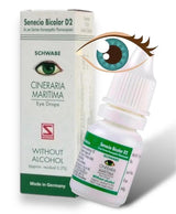 5 X Willmar Schwabe Germany Cineraria 10ml drops For Dry Itchy Eyes