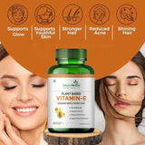 Simply Herbal Vitamin E 10mg 60 Capsules Glowing Skin &amp; Hair Support- Free Ship