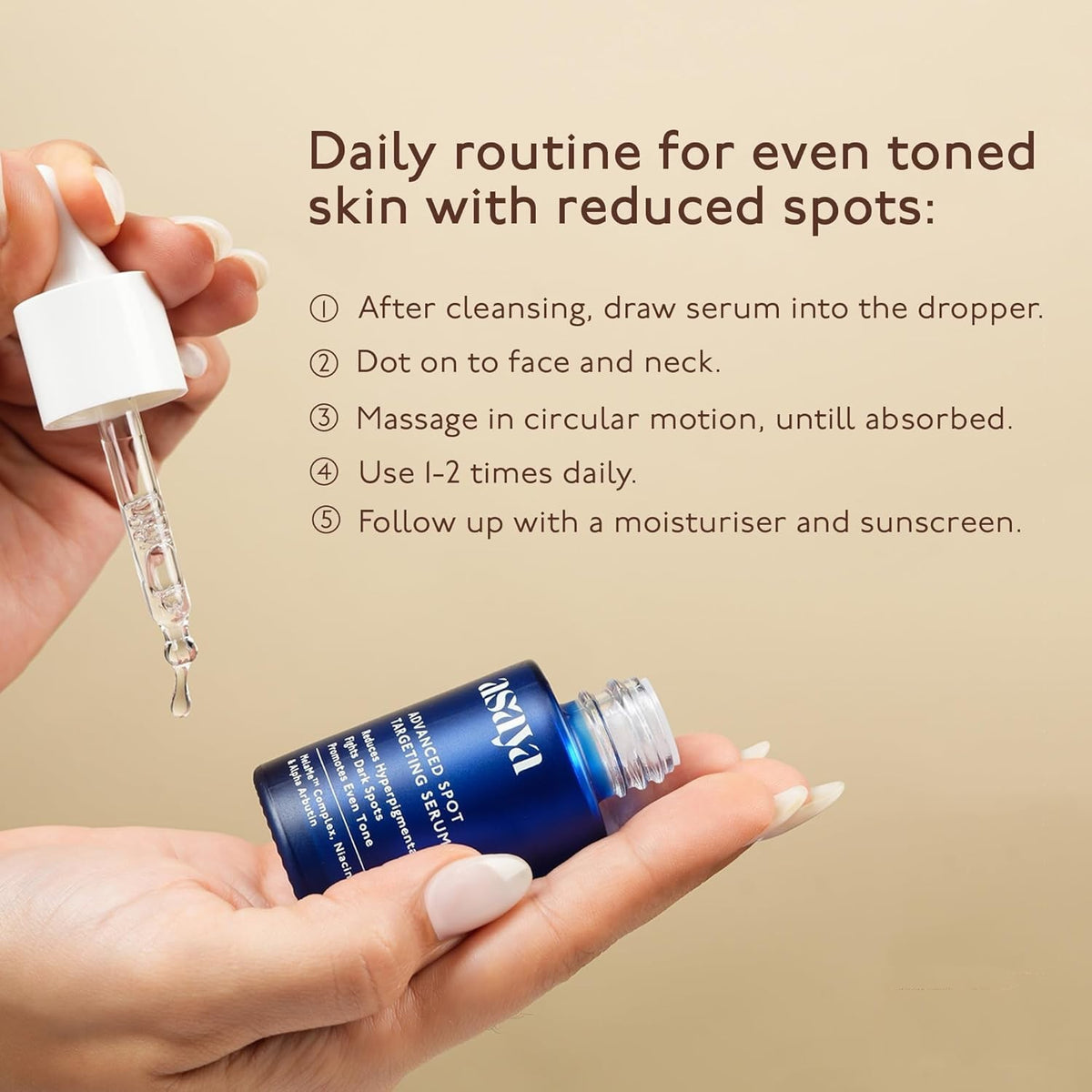 Asaya Spot Pigmentation Serum 30ml Dark Spots &amp; Melasma Corrector-FREE SHIPPING