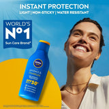 NIVEA Sun Lotion SPF 50 Water Resistant Sunscreen for Men &amp; Women 125ml'