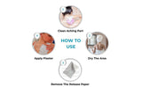 Mediwrap Belladonna Plaster - Herbal Pain Relief Patch Free Shipping