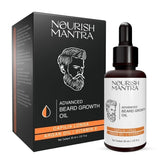 Nourish Mantra Advanced Beard Growth Oil For Fuller Thicker and Healthier 30ml