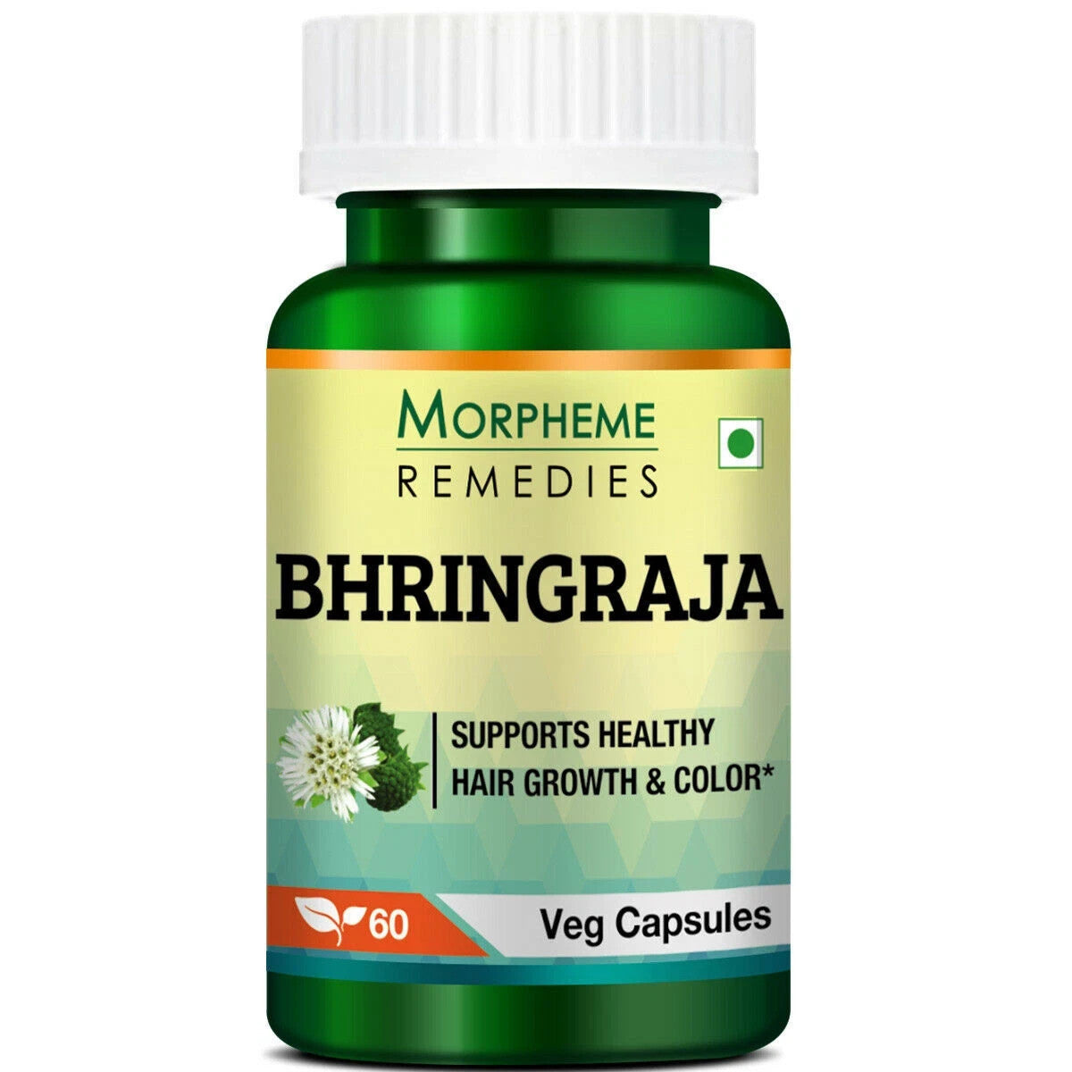 Morpheme remedies bhringraja eclipta alba 500mg – 60 veg capsules free shipping