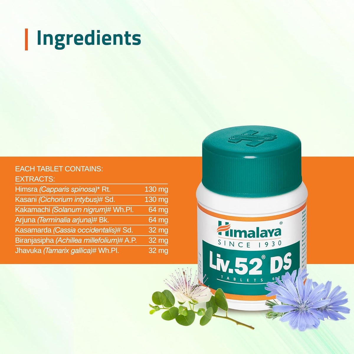 100% Natural Himalya Health Care Liv 52 200Tabs PACK OF 3 +FREE SHIPPING