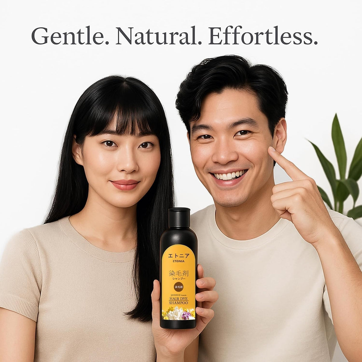 100% Working Japanese Hair Dye Shampoo Long Lasting Natural Man &amp; Women 200ml