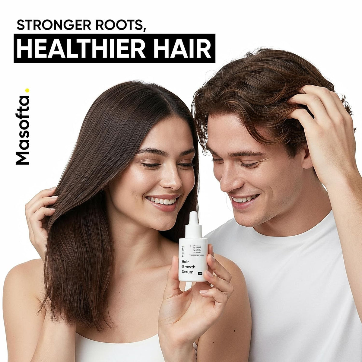 Masofta Hair Serum 30ml Redensyl, Capixyl, Anagain &amp; Biotin-FREE SHIPPING
