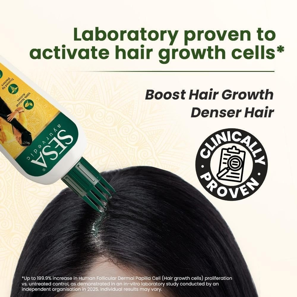 Sesa Ayurvedic Hair Oil for Hair Fall &amp; Hair Growth 100 Ml Free Shipping