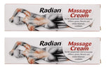 Radian Massage Cream for Instant Relief 100g Pack Of 2 - Free &amp; Fast Shipping