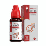 (3 Pack) Menherb MH-51 Homeopathic Drops 30ml for Men Stamina &amp; Wellness