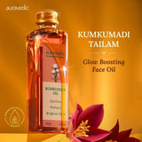 Auravedic Kumkumadi Tailam Face Oil For Glowing Skin 100ml + Free Ship