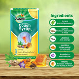 Zandu Ayurvedic Cough Syrup pack of 10 Pouch Herbal Formula+Free Shipping