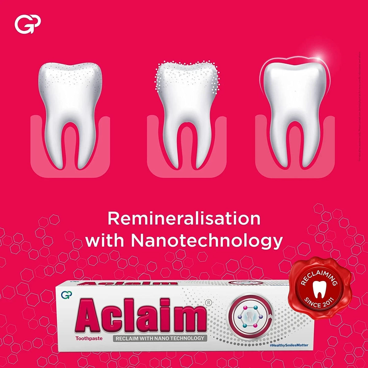 Aclaim Toothpaste Remineralisati<wbr/>on Protect Teeth Enamel 70g Pack 2 Free Ship