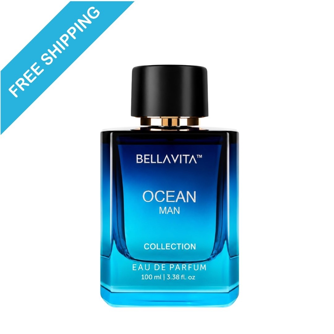 Bella Vita Luxury Men Ocean Aquatic EDP 100ml Perfume With Marine, Orchid &amp; Musk