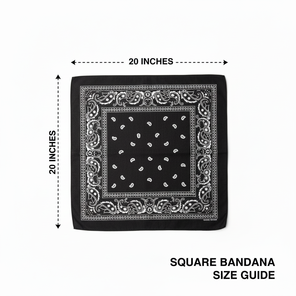 12 Black Bandana 100%Cotton Paisley Print Double-Sided Scarf Head Neck FaceMasks