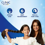 Clinic Plus Strong &amp; Long Shampoo1L Milk Protein for Hair Strength-FREE SHIPPING