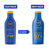NIVEA Sun Lotion SPF 50 Water Resistant Sunscreen for Men &amp; Women 125ml'