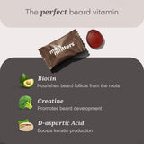Man Matters Beard Gummies 30 Days Biotin &amp; Creatine Beard Growth Support