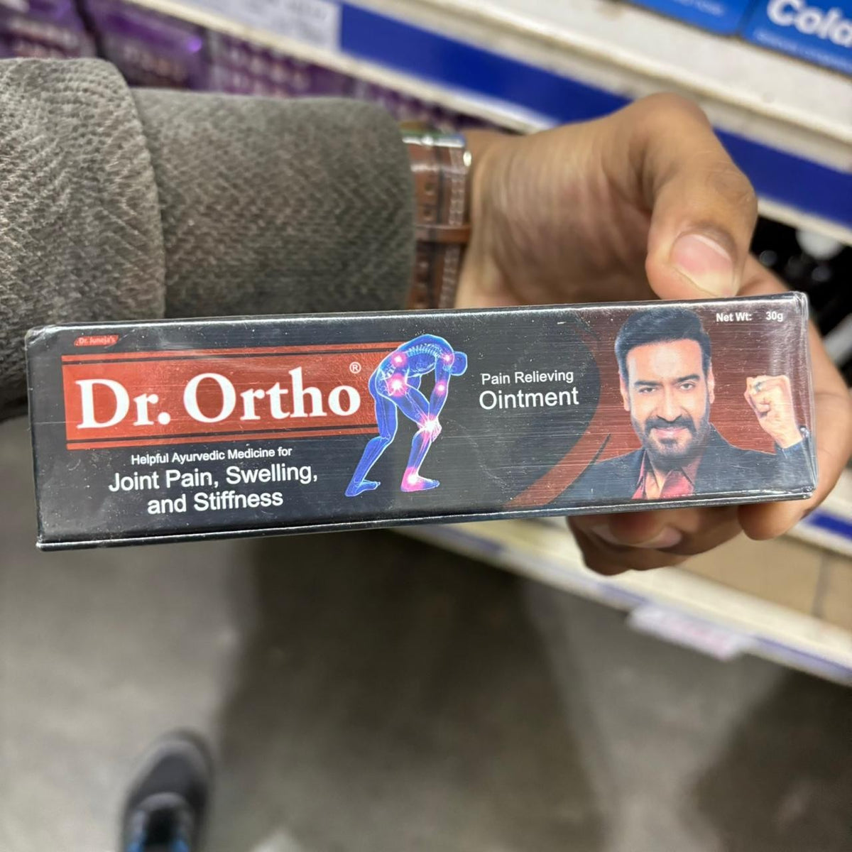 Dr Ortho Pain Relieving Ointment 4 x 30g Ayurvedic Joint Muscle Pain Relief
