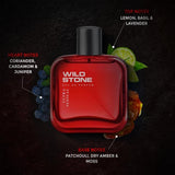 Wild Stone Ultra Sensual Long Lasting Perfume for Men, 100ml,Masculin<wbr/>e Fragrance