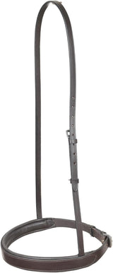 Leather Comfort Padded Simple Cavesson Nose-band For Bridle - Free Ship