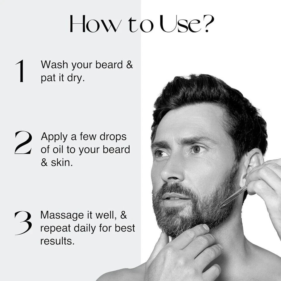 Nourish Mantra Advanced Beard Growth Oil For Fuller Thicker and Healthier 30ml