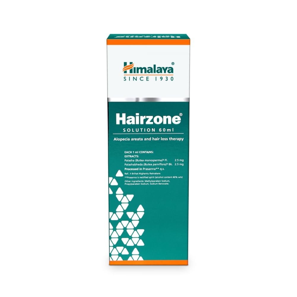 4X Himalaya Hairzone Solution-hair loss remedy 60ml+Free shipping