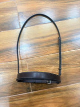 Leather Comfort Padded Simple Cavesson Nose-band For Bridle - Free Ship