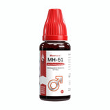 (2 Pack) Menherb MH-51 Homeopathic Drops 30ml for Men Stamina &amp; Wellness