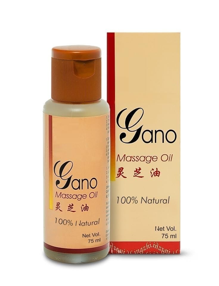 Gano Massage Oil with Ganoderma 75ml Body Massage Oil Pack of 1