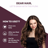 Mypro Biotin Gummies Hair Growth &amp; Strength Amla, Grapeseed 30 Ct
