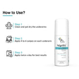 Fixderma Nigrifix Deodorant Underarm Roll-On 60ml AHA Brightening &amp; Exfoliating