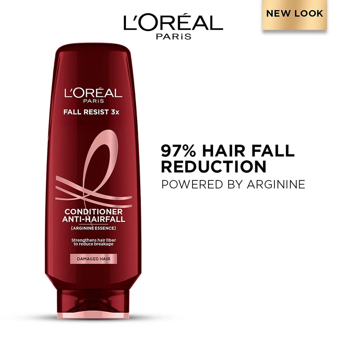 L’Oréal Paris Conditioner Fall Resist 3X Anti Hair Fall Arginine 180ml-Free Ship