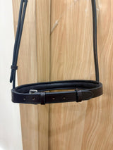 Leather Comfort Padded Simple Cavesson Nose-band For Bridle - Free Ship