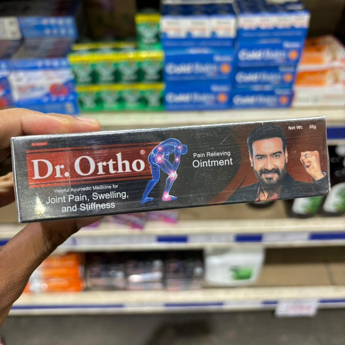 Dr Ortho Pain Relieving Ointment 4 x 30g Ayurvedic Joint Muscle Pain Relief