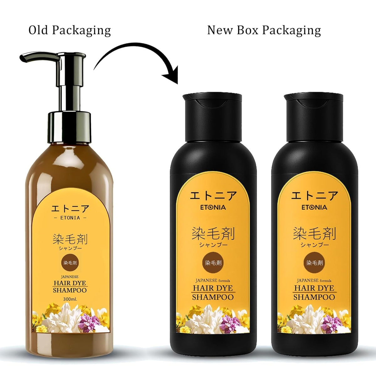 100% Working Japanese Hair Dye Shampoo Long Lasting Natural Man &amp; Women 200ml